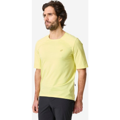 ROCKRIDER 500 Men's Short-sleeved Breathable Mountain Bike Cargo Jersey-yellow