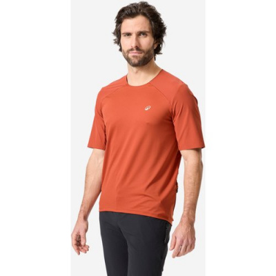 ROCKRIDER 500 Men's Short-sleeved Breathable Mountain Bike Cargo Jersey