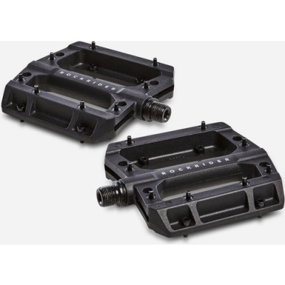 ROCKRIDER Flat Resin Mountain Bike Pedals 700