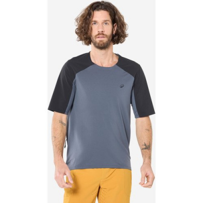 ROCKRIDER Men's Breathable Short-sleeved Mountain Bike Cargo Jersey