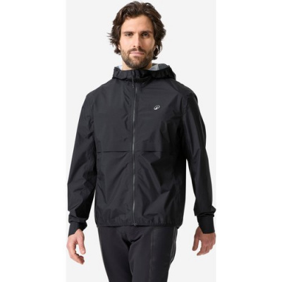 ROCKRIDER Mountain Bike Cycling Compact Long-sleeved Waterproof Jacket 500 Black