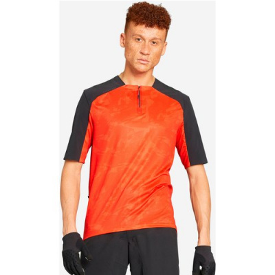 ROCKRIDER Short-sleeved Mountain Biking Jersey Expl 500
