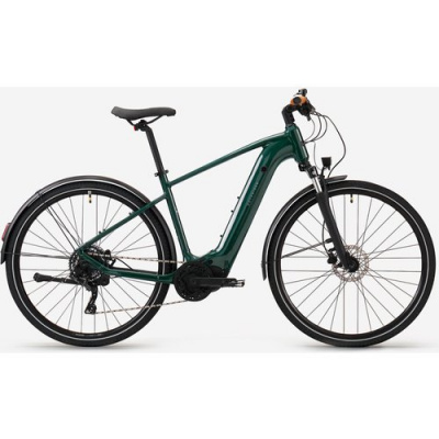 ROCKRIDER Trekking E Bike With Central Motor Yamaha E-actv 500 Green