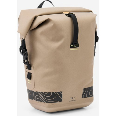 ROCKRIDER Watertight Bike Pannier Rack Bag 14l Ipx6