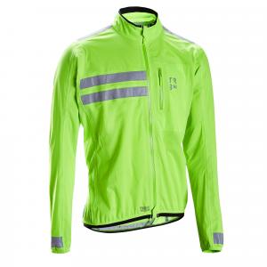TRIBAN RC500 Hi-Vis Waterproof Cycling Jacket - Neon Yellow