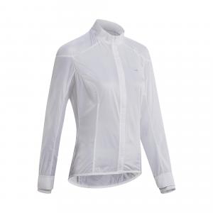 VAN RYSEL Women's Cycling Windproof Jacket Ultralight - White