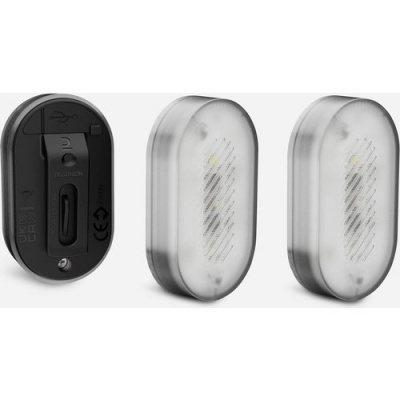Decathlon Twin-pack Usb Clip Front/rear Bike Lights Sl510