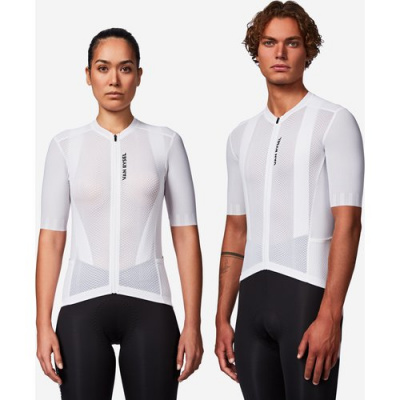 VAN RYSEL Breathable Short-sleeved Road Cycling Jersey Rcr-r 2 Ultralight-white