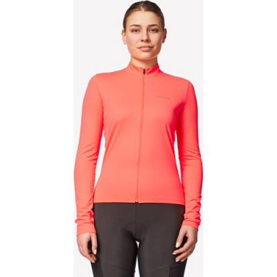 VAN RYSEL Discover Women's Long-sleeved Road Cycling Jersey-coral