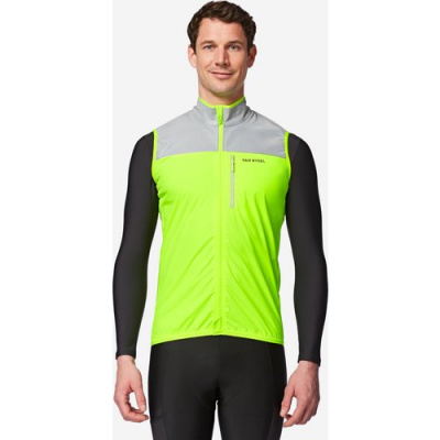 VAN RYSEL Men's Hi-viz Cycling Jacket En17353