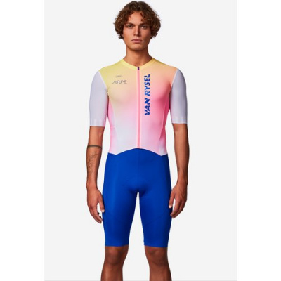 VAN RYSEL Second Life - Men's Road Cycling Aerosuit Rcr R 2 Team Yellow