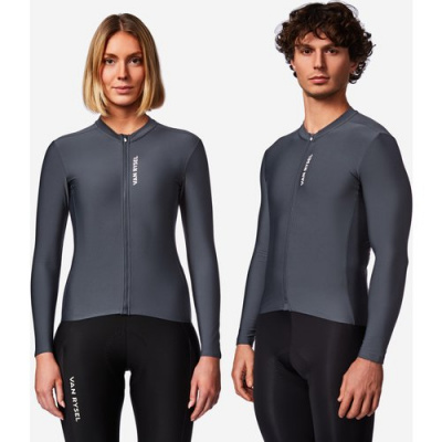 VAN RYSEL Unisex Mid-season Long-sleeved Road Bike Jersey