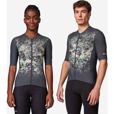 VAN RYSEL Unisex Short-sleeved Road Cycling Jersey For Long Distance