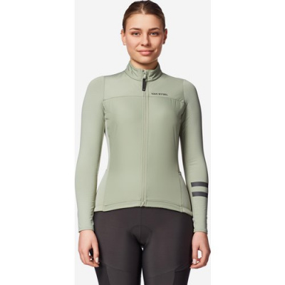 VAN RYSEL Women's Mid-season Long-sleeved Road Bike Jersey Edr