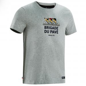 VAN RYSEL Brigade du Pave Lifestyle Collection T-Shirt - Grey