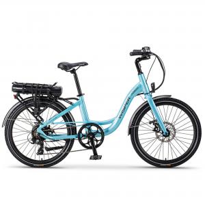 WISPER Wisper 705 SE 24'' Step-Through Electric Bike 2020, 375Wh - Blue
