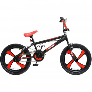 XN XN-3-20 BMX Bike Boys Freestyle BMX - 20In MAG Wheel Gyro Black/Red