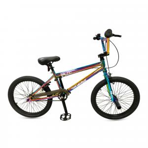 Black/Pink XN-6-18 Kids Freestyle BMX Bike 18 MAG Wheel Single Speed Girls Bicycle 