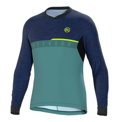 Bicycle Line Mens AGORDO Loose Fit Long Sleeve Cycling Jersey