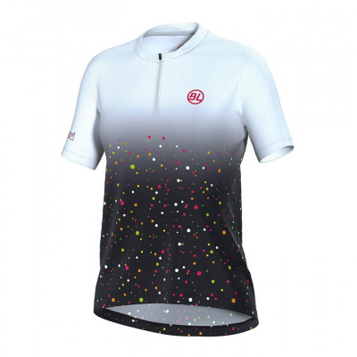 Bicycle Line Women's Marostica Half Zip UPF 30+ Short Sleeve Cycling Jersey