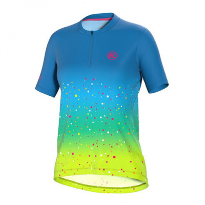 Bicycle Line Women's Marostica Half Zip UPF 30+ Short Sleeve Cycling Jersey