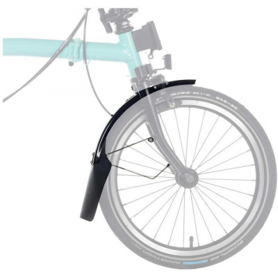 Brompton Front Mudguard Blade & Flap
