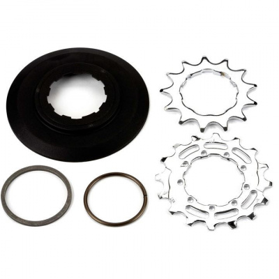 Brompton Sprocket and Disc Set: 13/16 Teeth, 3/32 Inch Wide Ratio 6 Speed