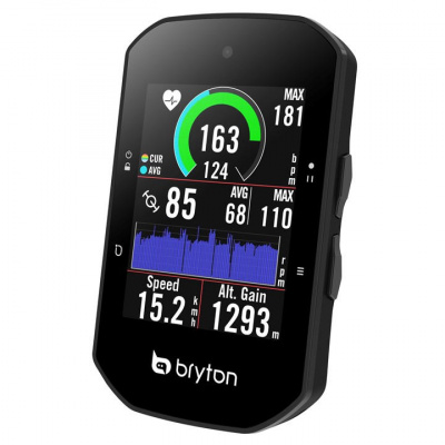 Bryton S500T GPS Cycle Computer Bundle; Spd/Cadnce & HR