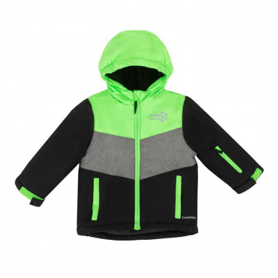 Campri Kids' Windproof Fleece Lined Hooded Long Sleeve Ski Jacket