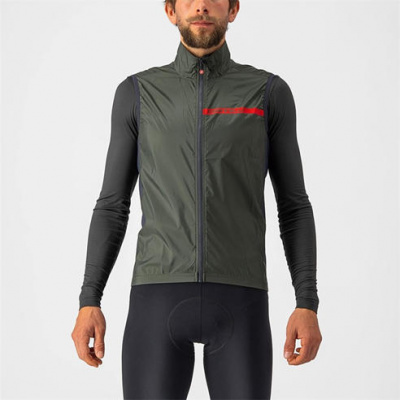 Castelli Men's Squadra Windproof Packable Sleeveless Gilet