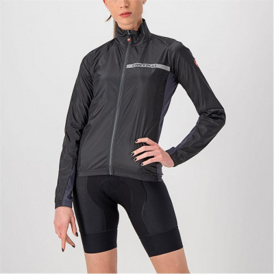 Castelli Women's Squadra Stretch Long Sleeve Reflective Performance Cycling Jacket