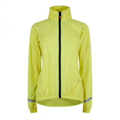 Castelli Women's Windproof Water-Resistant Reflective Performance Cycling Jacket