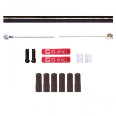 Clarks Universal S/S Front & Rear Brake Cable Kit