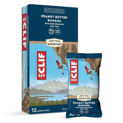 Clif Bar Clif Vegan Energy Bars (12 x 68g Bars)