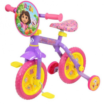 Dora the Explorer Dora 2in1 10inch Training Bike
