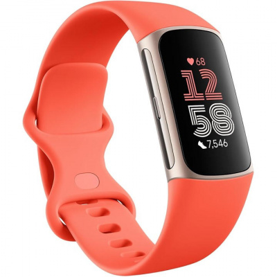 Fitbit Charge 6 Fitness Tracker with Heart Rate GPS Premium Membership and Health Tools