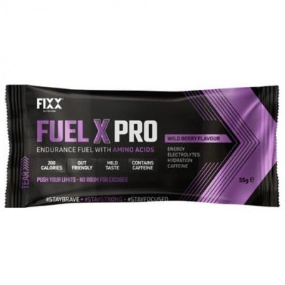 Fixx Fixx: Fuel X Pro + Amino Acids Sachets (12 x 55g S