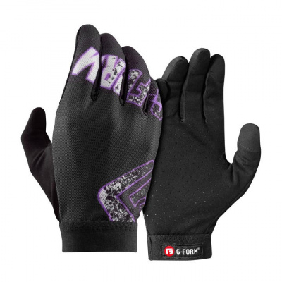 G Form Youth Tempo Glove Black/Purple L/XL
