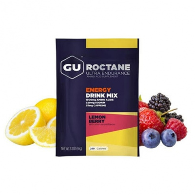 GU GU Roctane Energy Drink Mix - Box of 10 Serve Sing