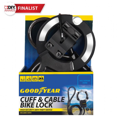 Goodyear Heavy Duty Handcuff Bike Lock