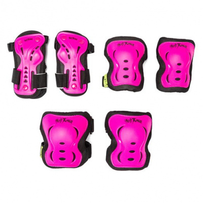 Hot Tuna Kids/Youth Skate Protector 3pc Set - Knee Pads Elbow Pad and Wrist Guards