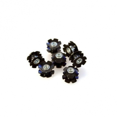 M Part 10 Pack Star Nuts for Steering Forks