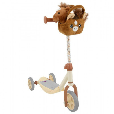 Move MoVe Pony Tri Scooter with Plush Pet and Bag