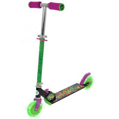 Move MoVe Turtles Folding Inline Scooter with Light Up
