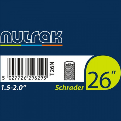 Nutrak 26 x 1.5-2.0 Schrader Valve Inner Tube