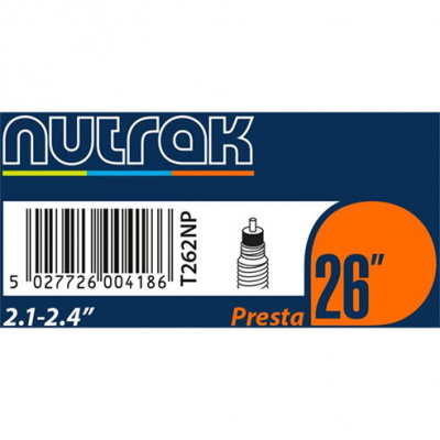 Nutrak 26 x 2.1-2.4 Presta Valve Inner Tube