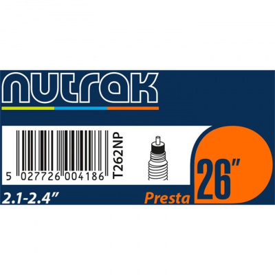 Nutrak 26 x 2.1-2.4 Presta Valve Inner Tube