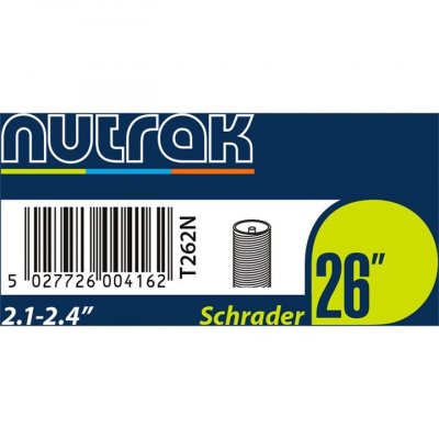 Nutrak 26 x 2.1-2.4 Schrader Valve Inner Tube