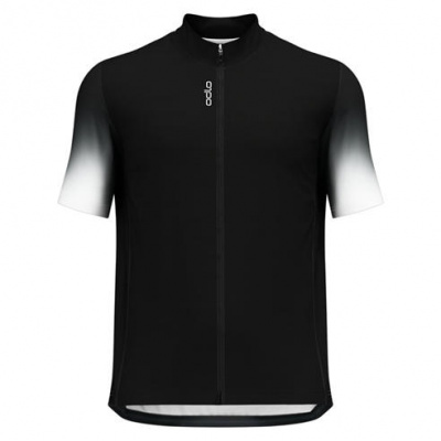 Odlo Men's Ess Print Short-Sleeve Cycling Jersey