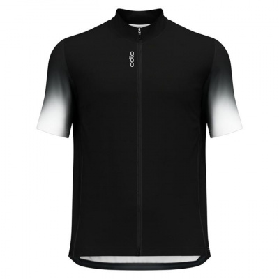 Odlo Men's Ess Print Short-Sleeve Cycling Jersey